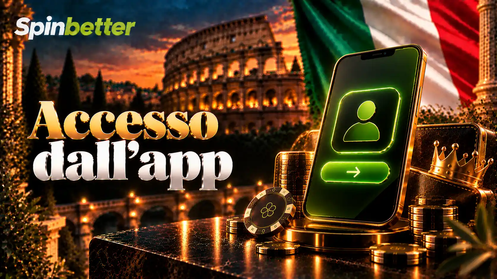 Accesso dall&rsquo;app al conto con le credenziali gi&agrave; in uso